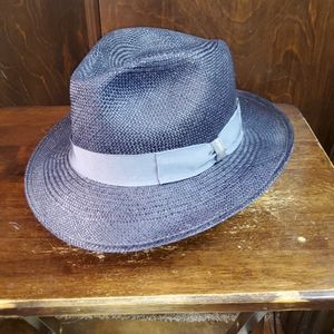 Borsalino Straw Fedora